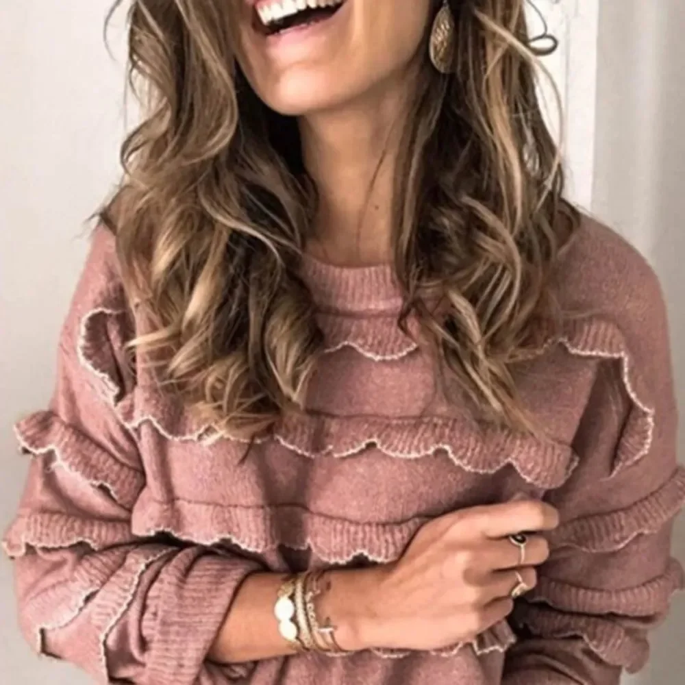 Cascade Ruffle Sweater - Picture 2 of 5